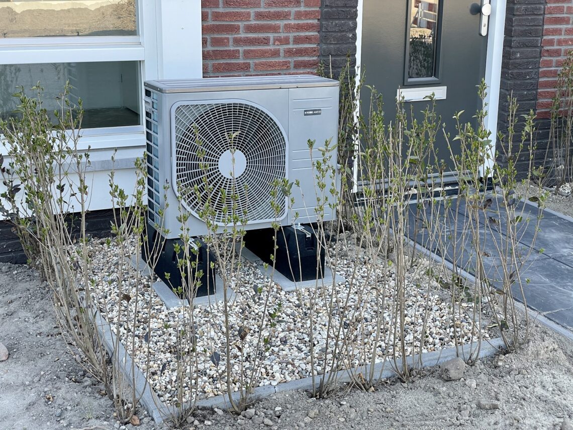installation d'une pompe à chaleur