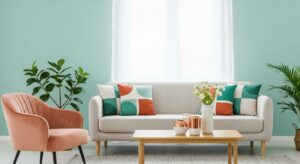 Comment marier la couleur complémentaire vert d'eau dans la déco intérieure ? - Featured Image