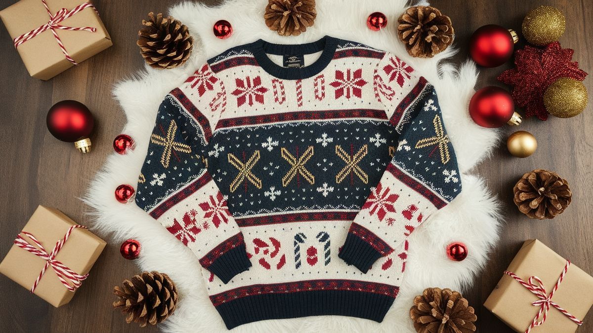 L'incontournable du 25 décembre, le pull moche de Noël
