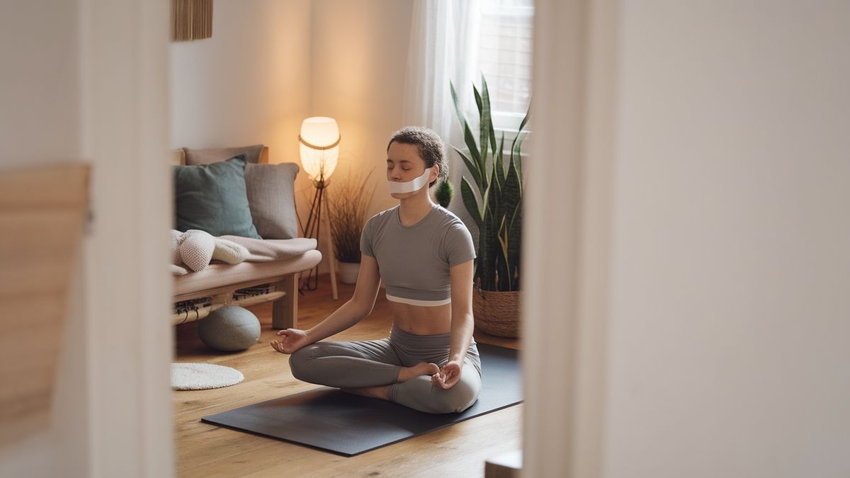 Qu'est ce que le "mouth taping "?
