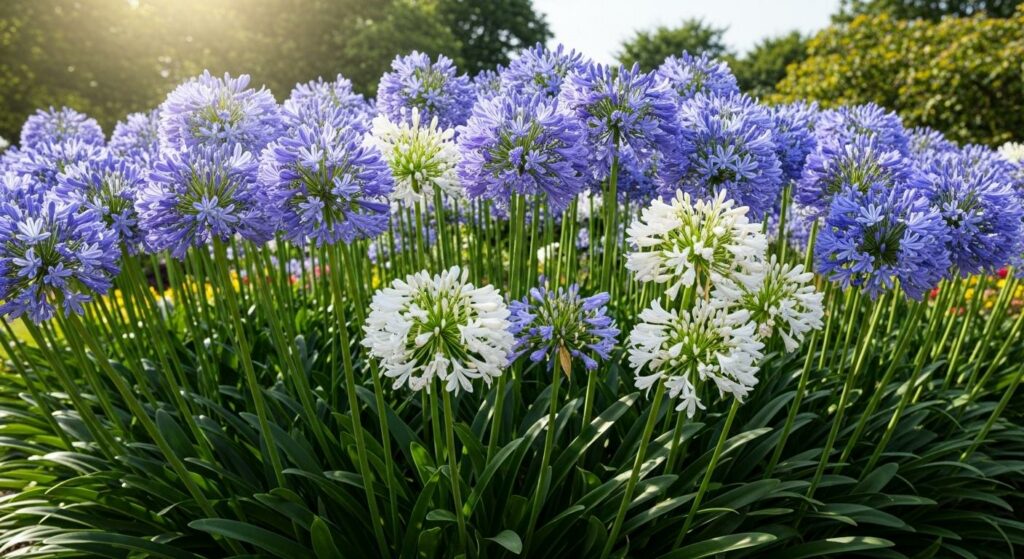 Le-charme-des-floraisons-spectaculaires-entre-nuances-et-saisons--1024x559 Pourquoi l’agapanthe embellit-elle le jardin toute l’année ?