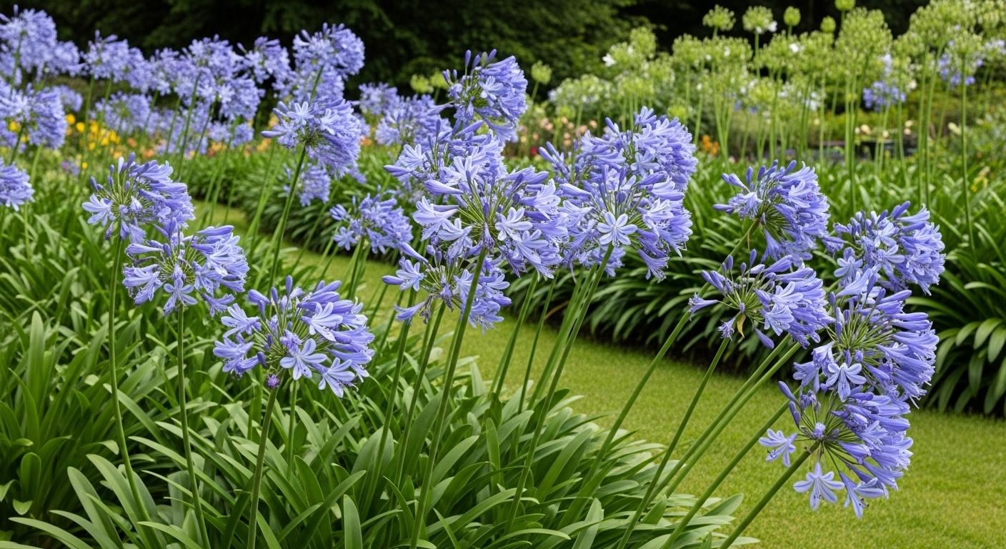 Pourquoi l’agapanthe embellit-elle le jardin toute l’année ?