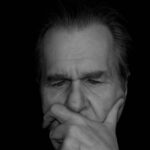 Portrait philosophique évoquant la pensée et l'existence humaine, René Descartes cogito