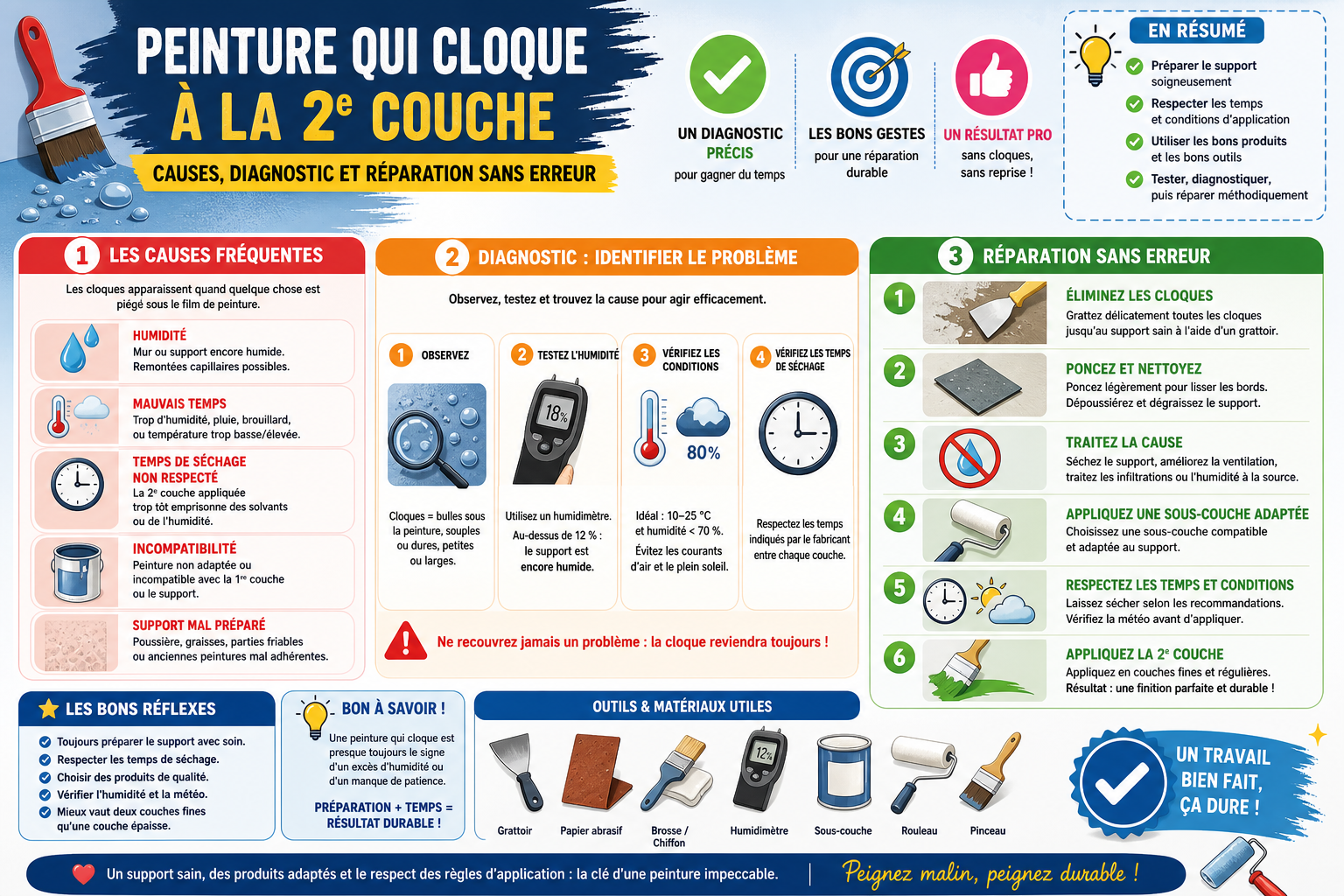 infographie-peinture-qui-cloque-la-2eme-couche-causes-diagnost-1779798352000 Peinture qui cloque à la 2eme couche : causes, diagnostic et réparation sans erreur