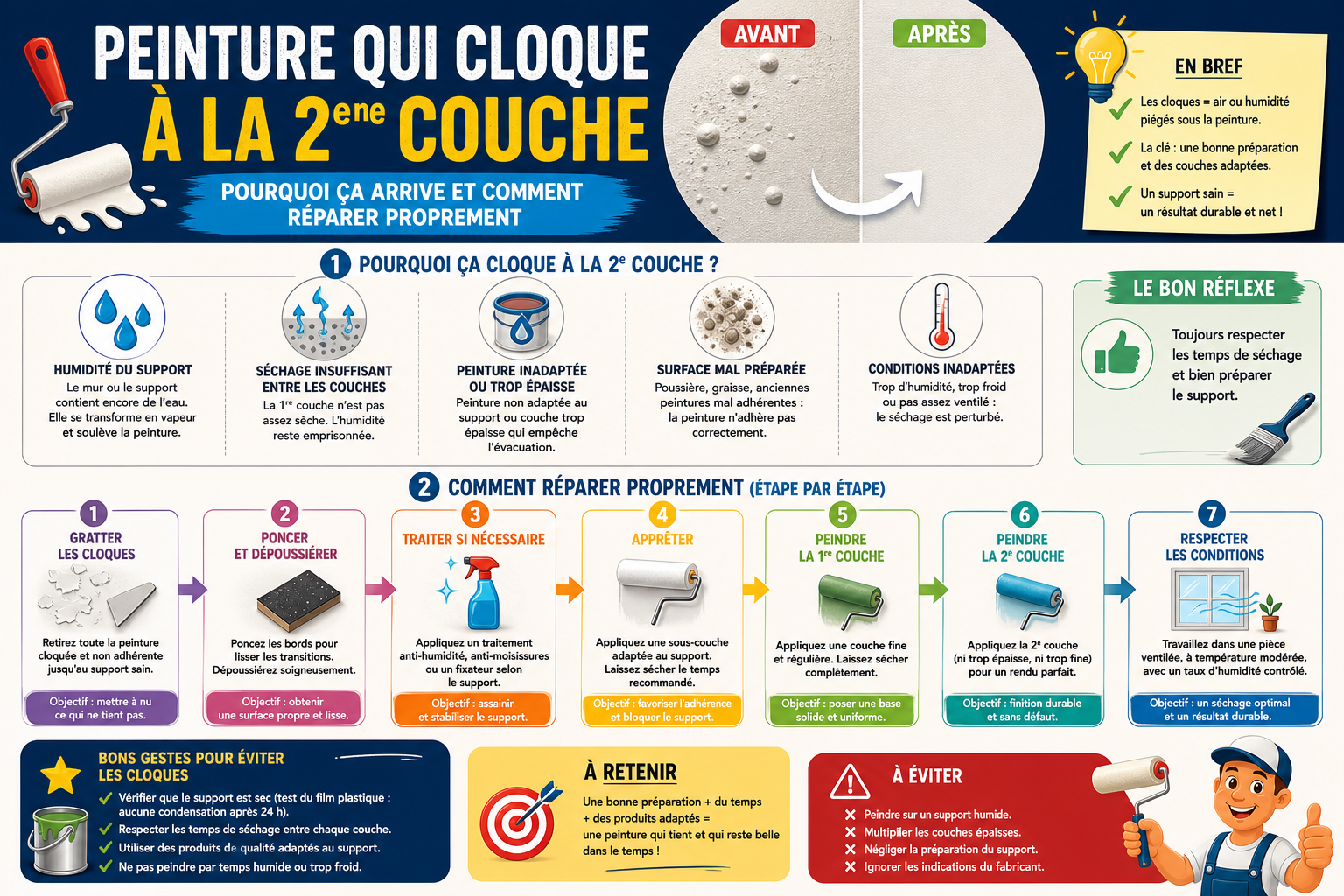 infographie-peinture-qui-cloque-la-2eme-couche-pourquoi-a-arri-1779798333413 Peinture qui cloque à la 2eme couche : pourquoi ça arrive et comment réparer proprement